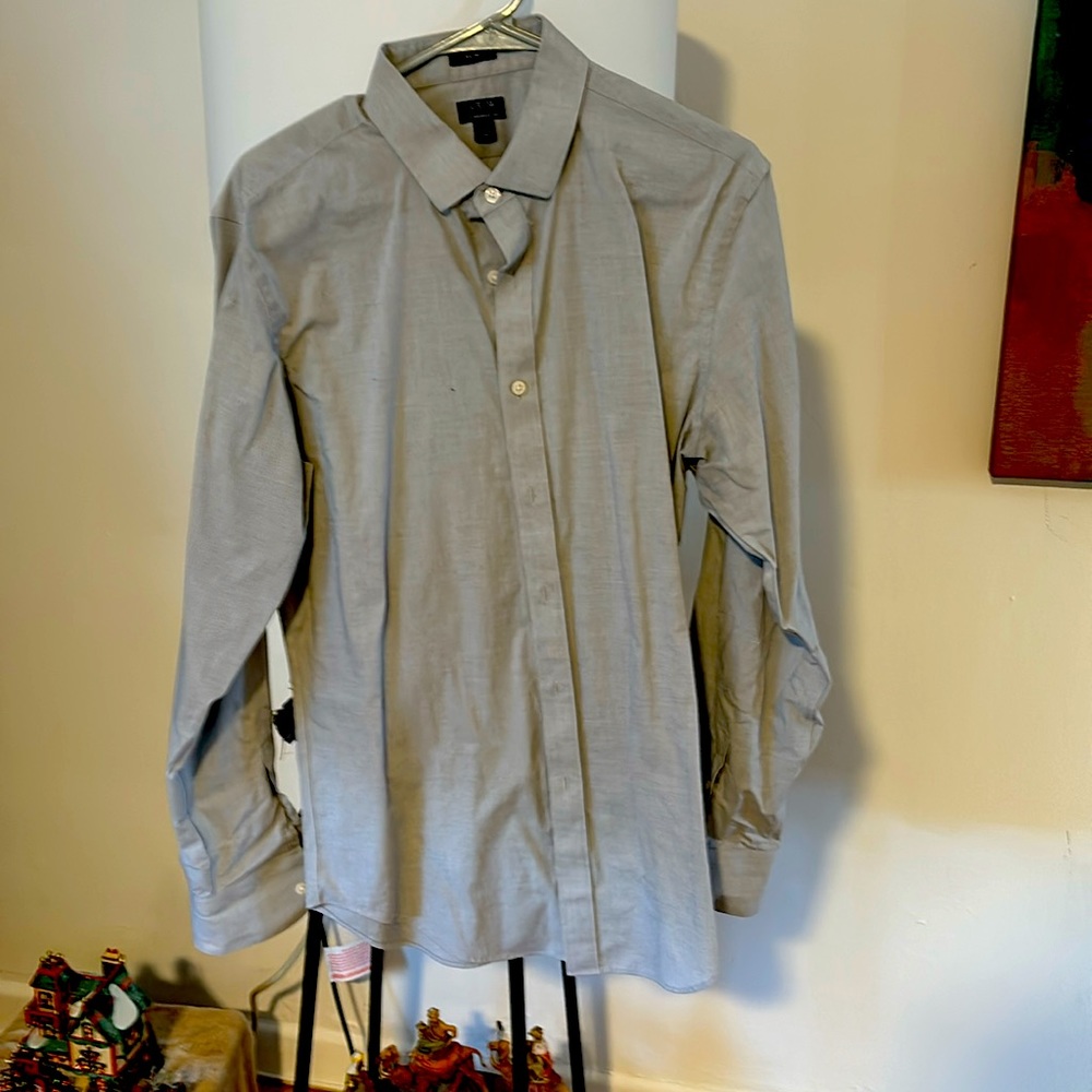 Grey J. Crew button down shirt